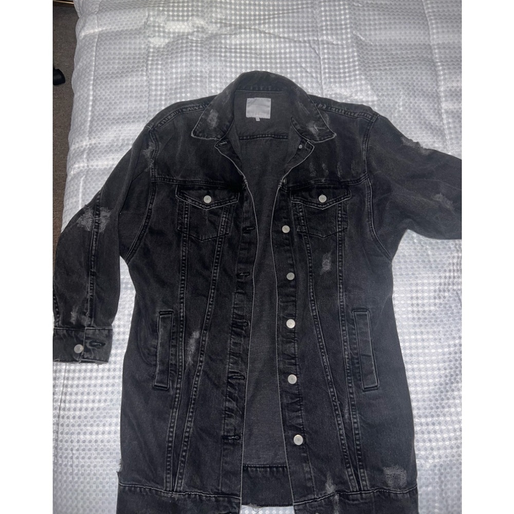 Zara oversized jean jacket